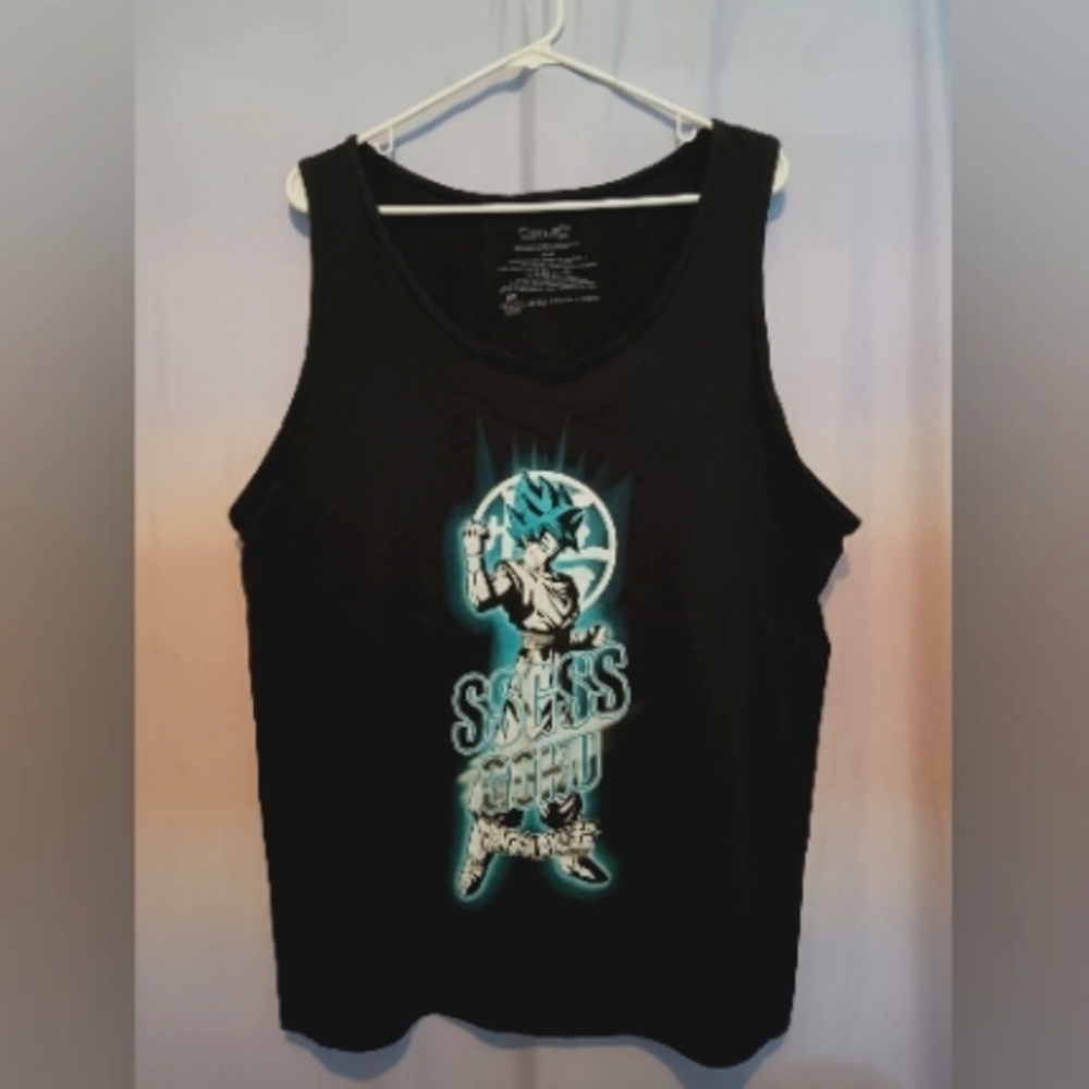 Dragon Ball Z SSGSS Goku Tank Top